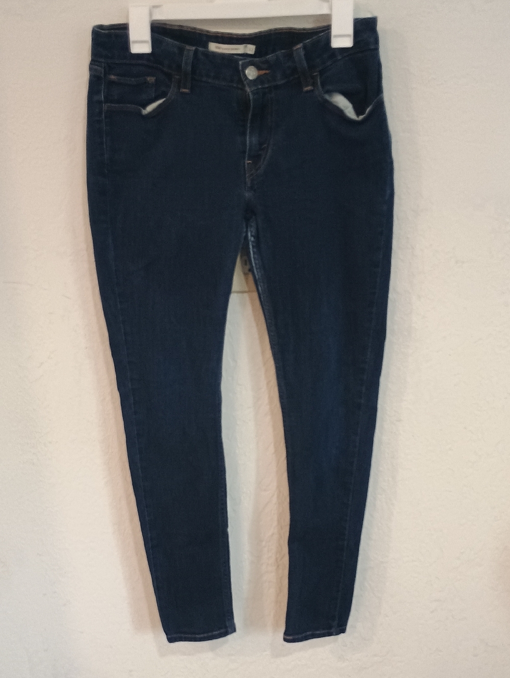 Levi's Dark Blue Skinny Jeans - Slim Stretch Denim